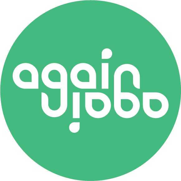 Again again logo